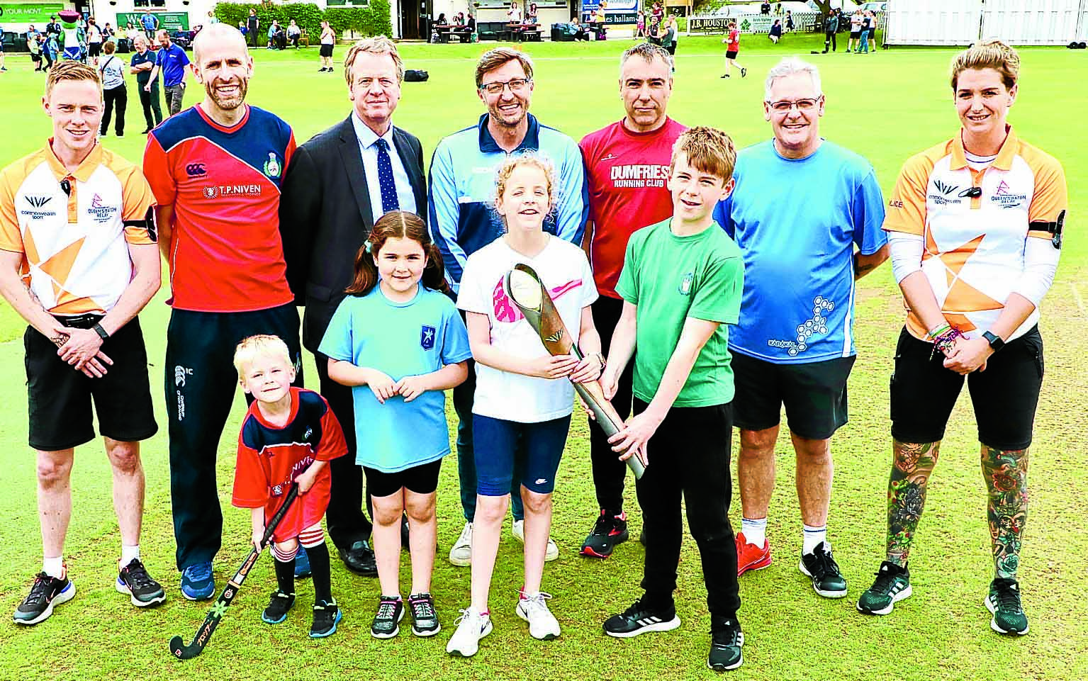Games baton comes to town