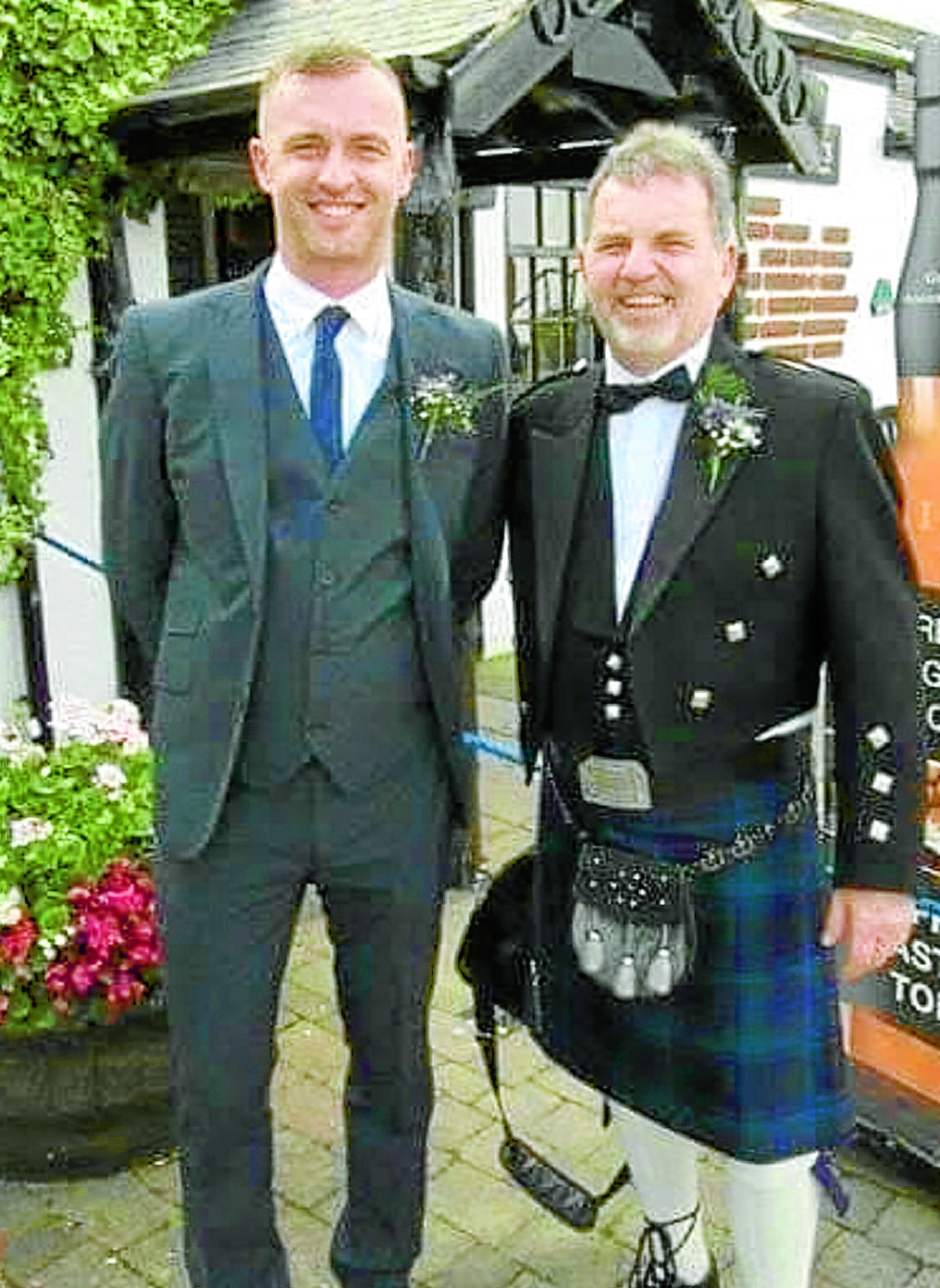 Father and son to face fears for cancer support charity