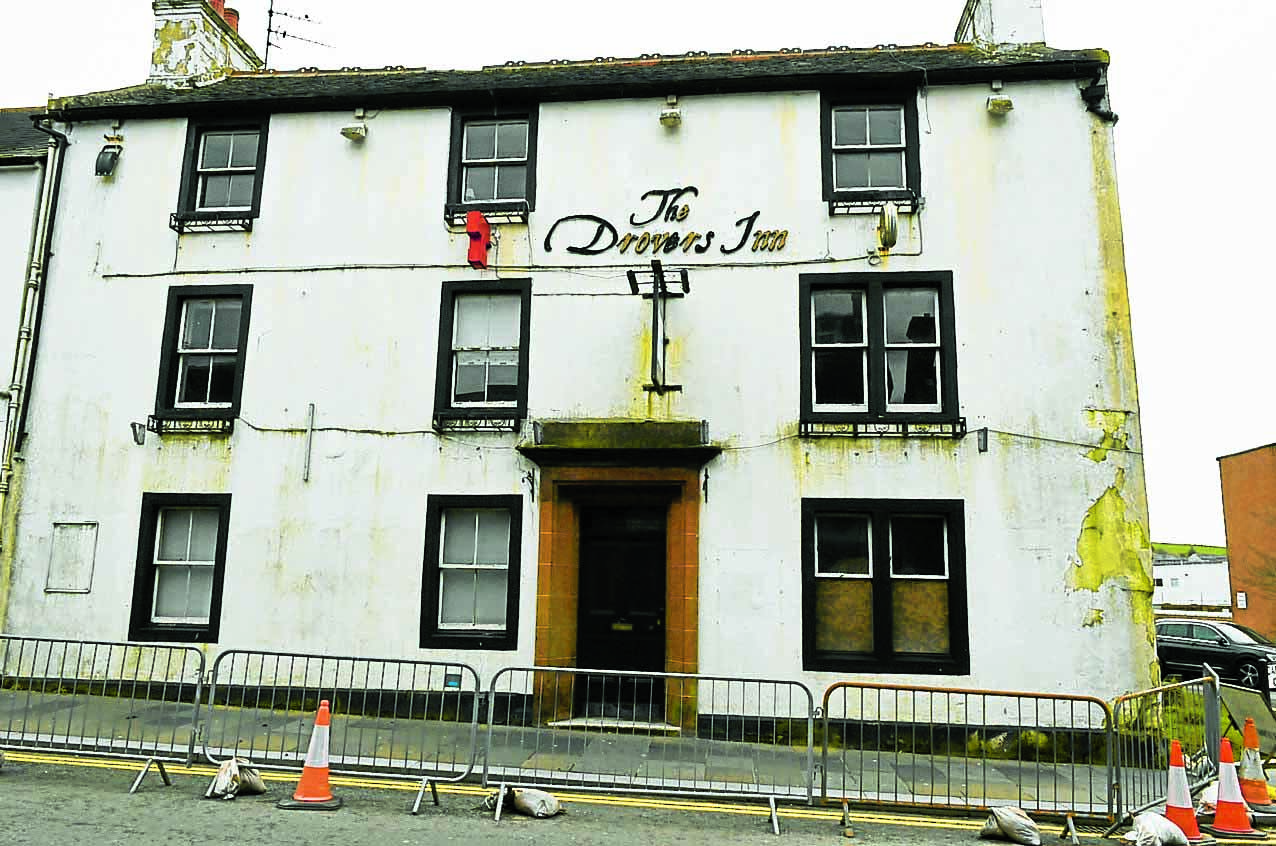 Old Lockerbie hotel safety fears