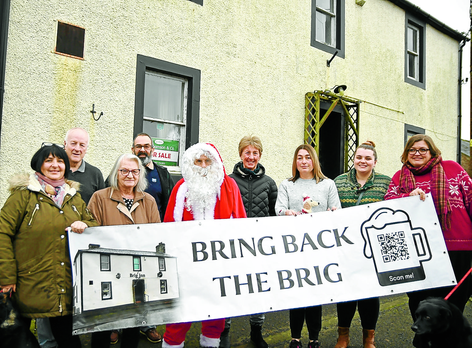 Community rally to save pub