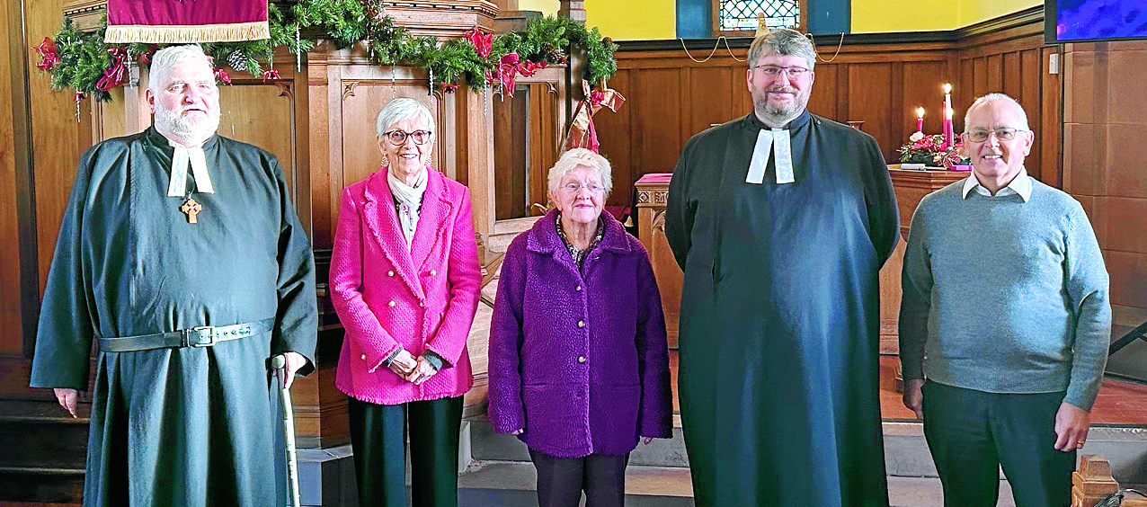 Village church holds final service