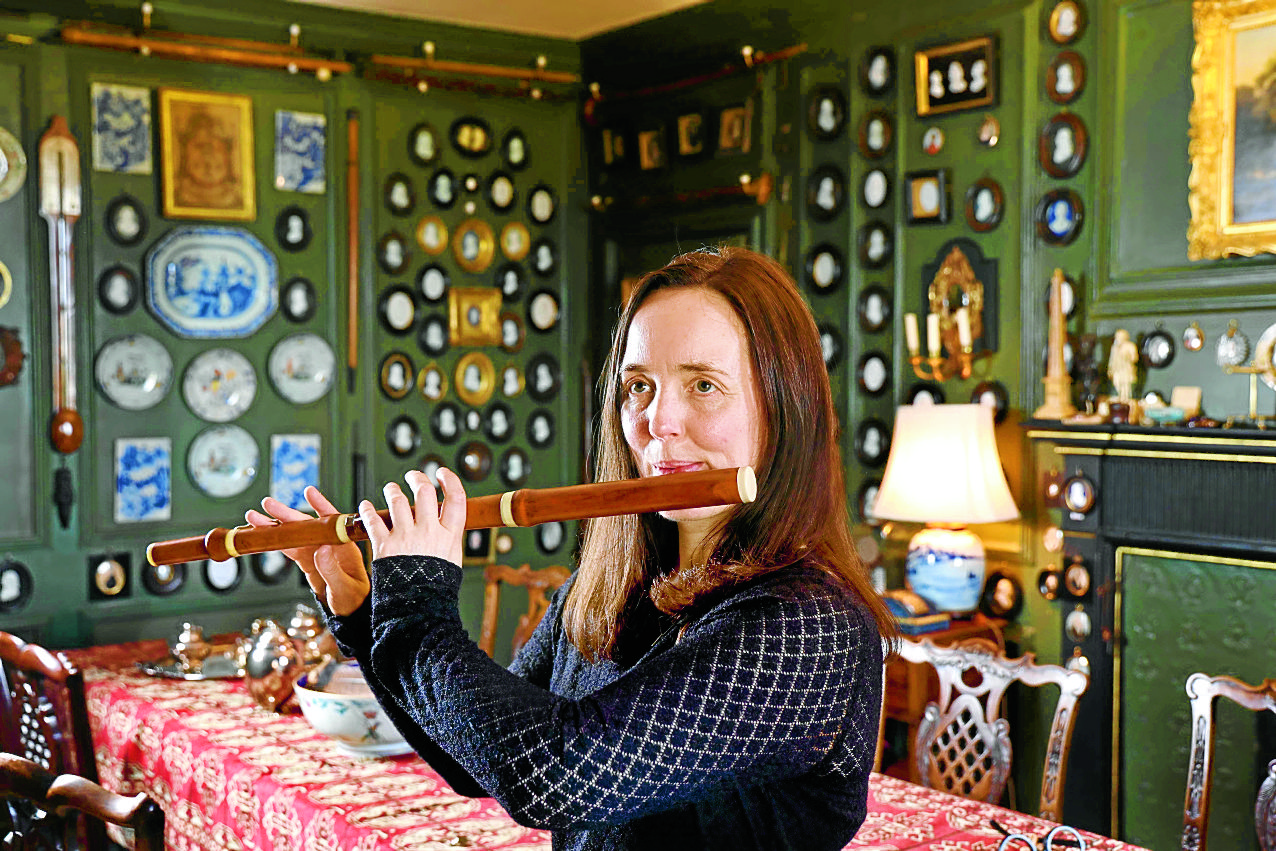 Burns’ flute played for first time in 150 years
