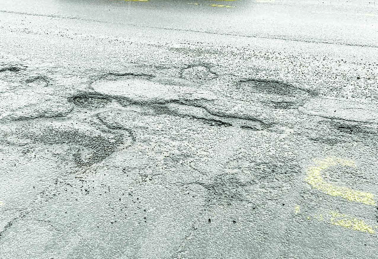 What’s going on with the roads?