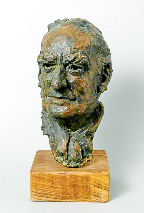 Actor's bust on show