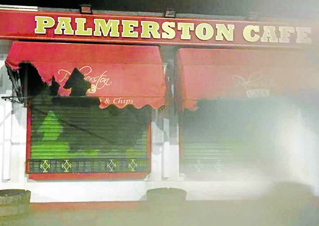 Vandal's fire raising spree