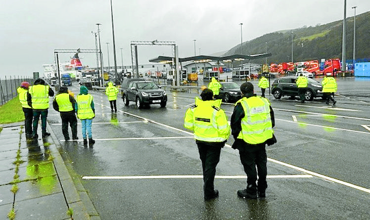 Drugs found in port swoop