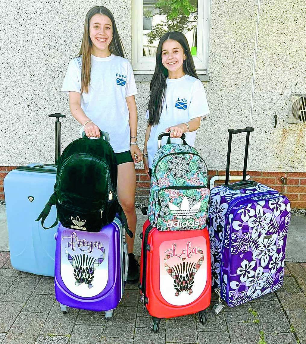 Sisters to dance Stateside