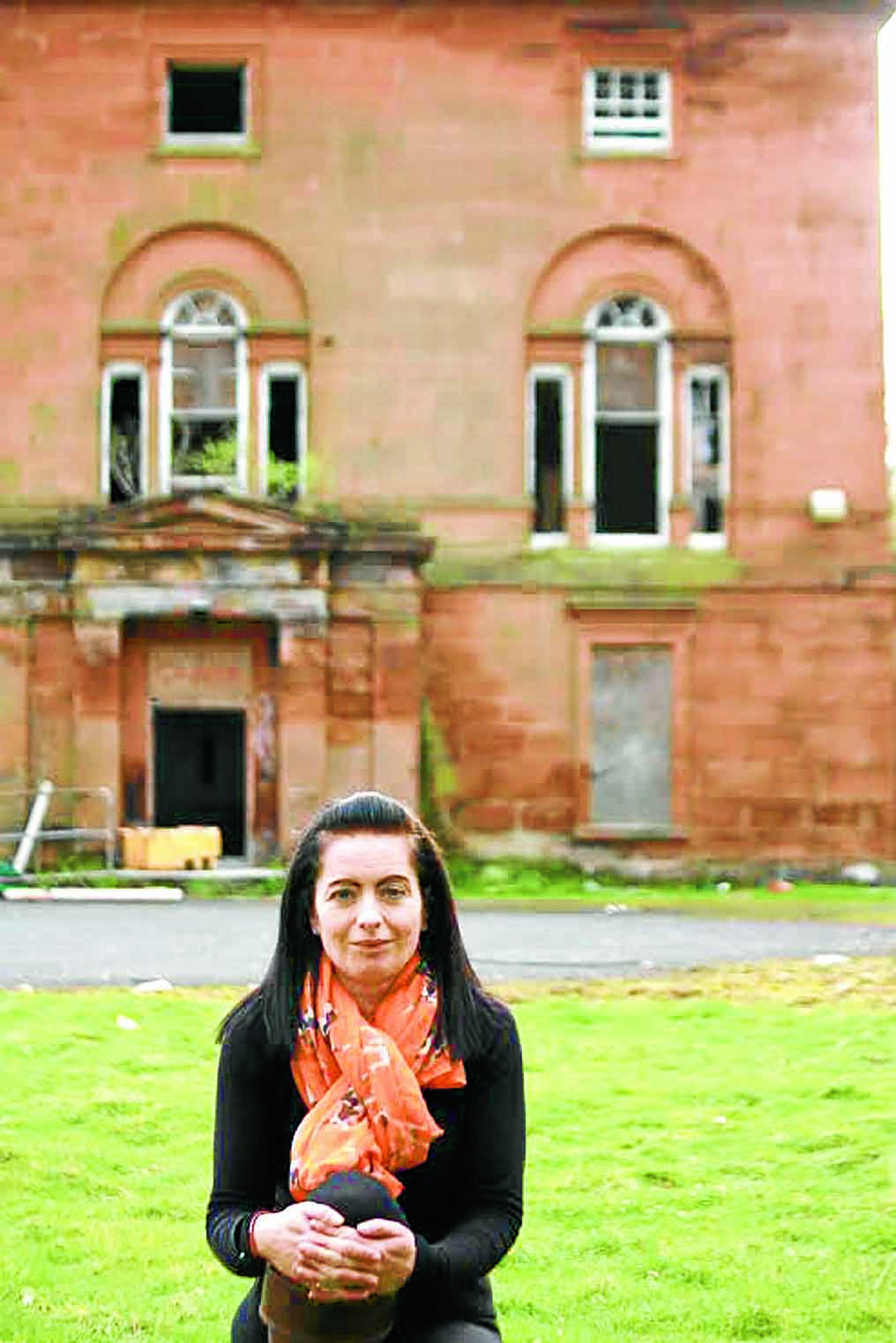 Fears after fire mansion attacked by vandals