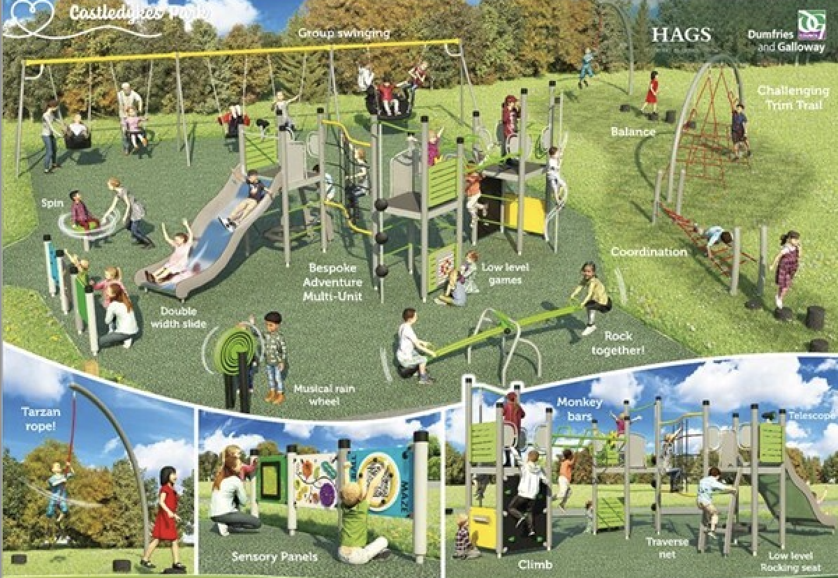Castledykes Playpark set for Easter opening