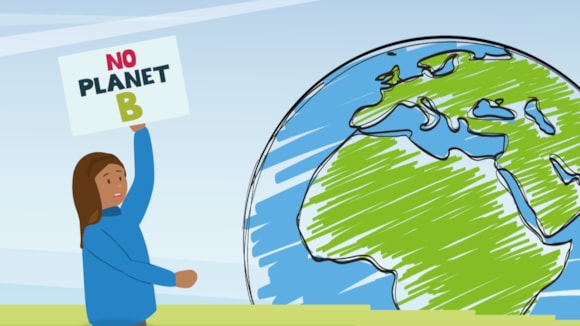 Pupils work to reduce greenhouse gas emissions