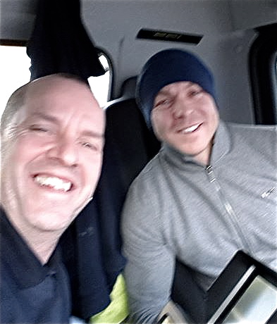 Cycling star rescued from snow