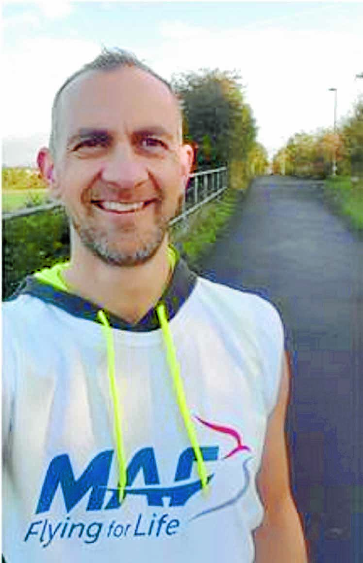 Teacher is ready, steady, go for marathon effort