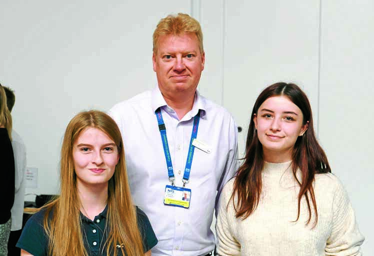 Pupils given a taste of the health sector