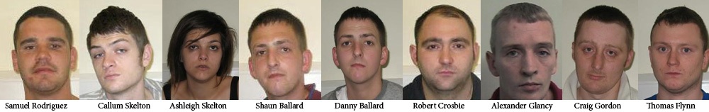 Drugs gang jailed