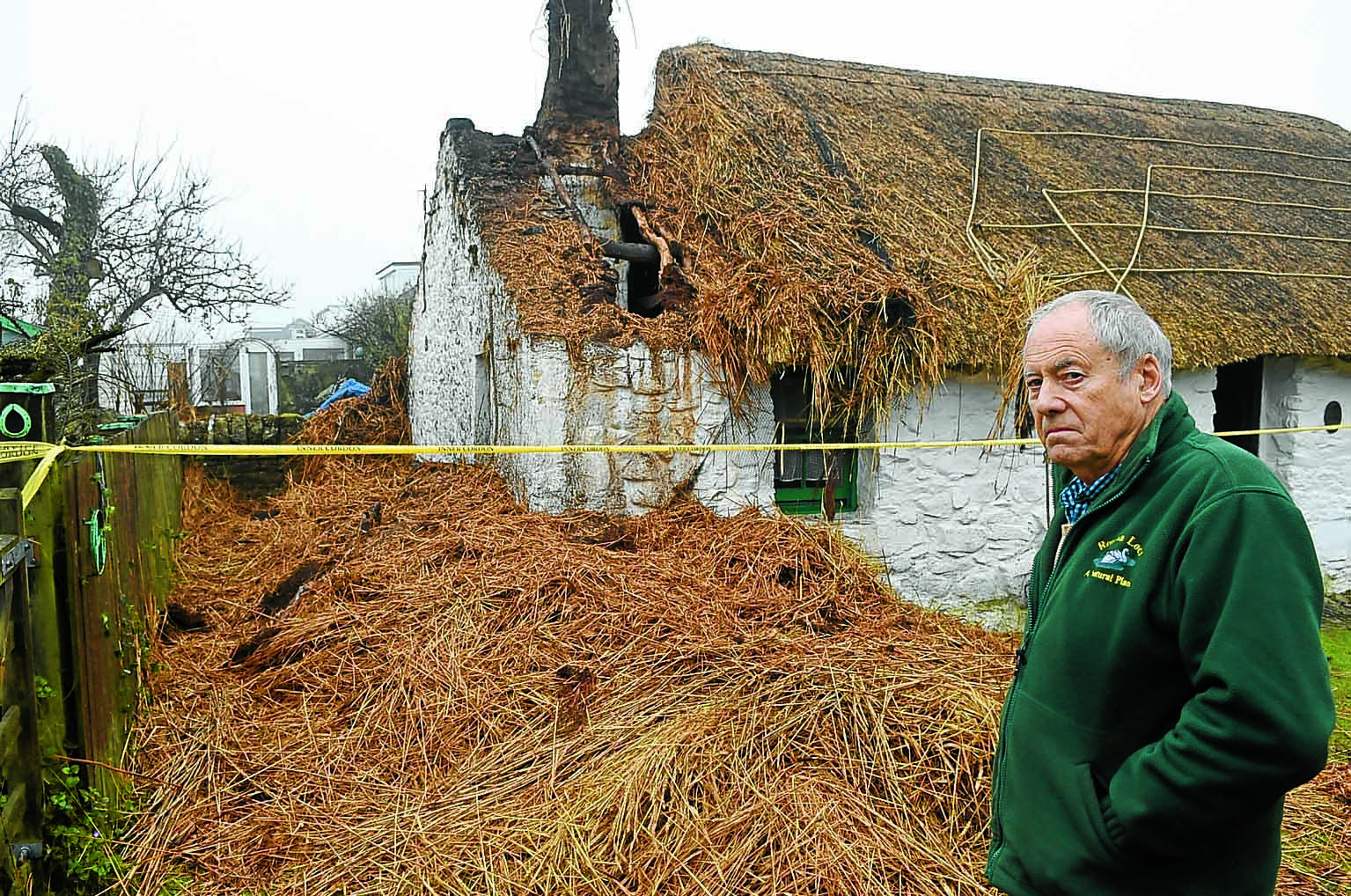 Fire at historic cottage