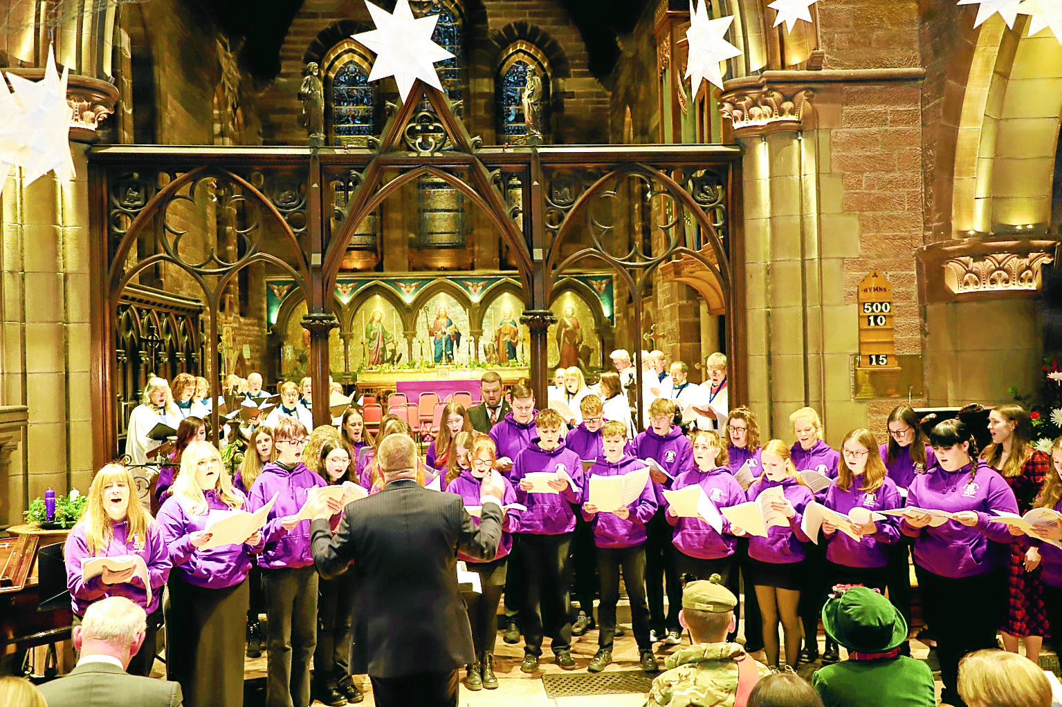 Region honoured to host royal carol service