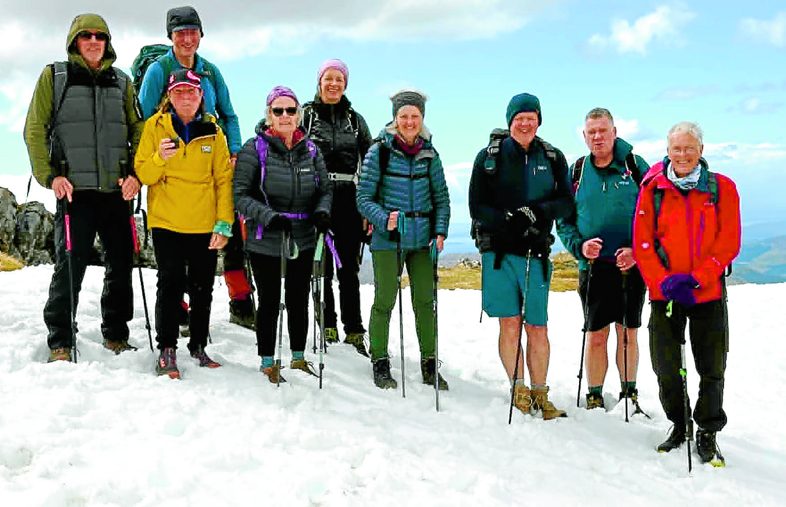 Mountaineering group tackle Kintail