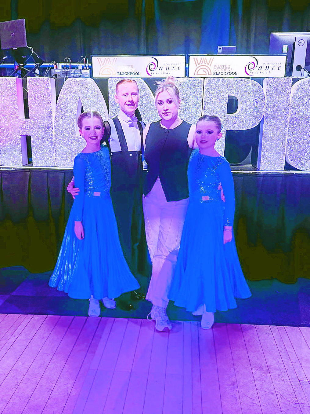 Trio scoop awards at iconic dance venue