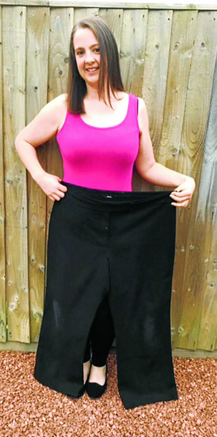 Theme park trip sparked seven stone weight loss