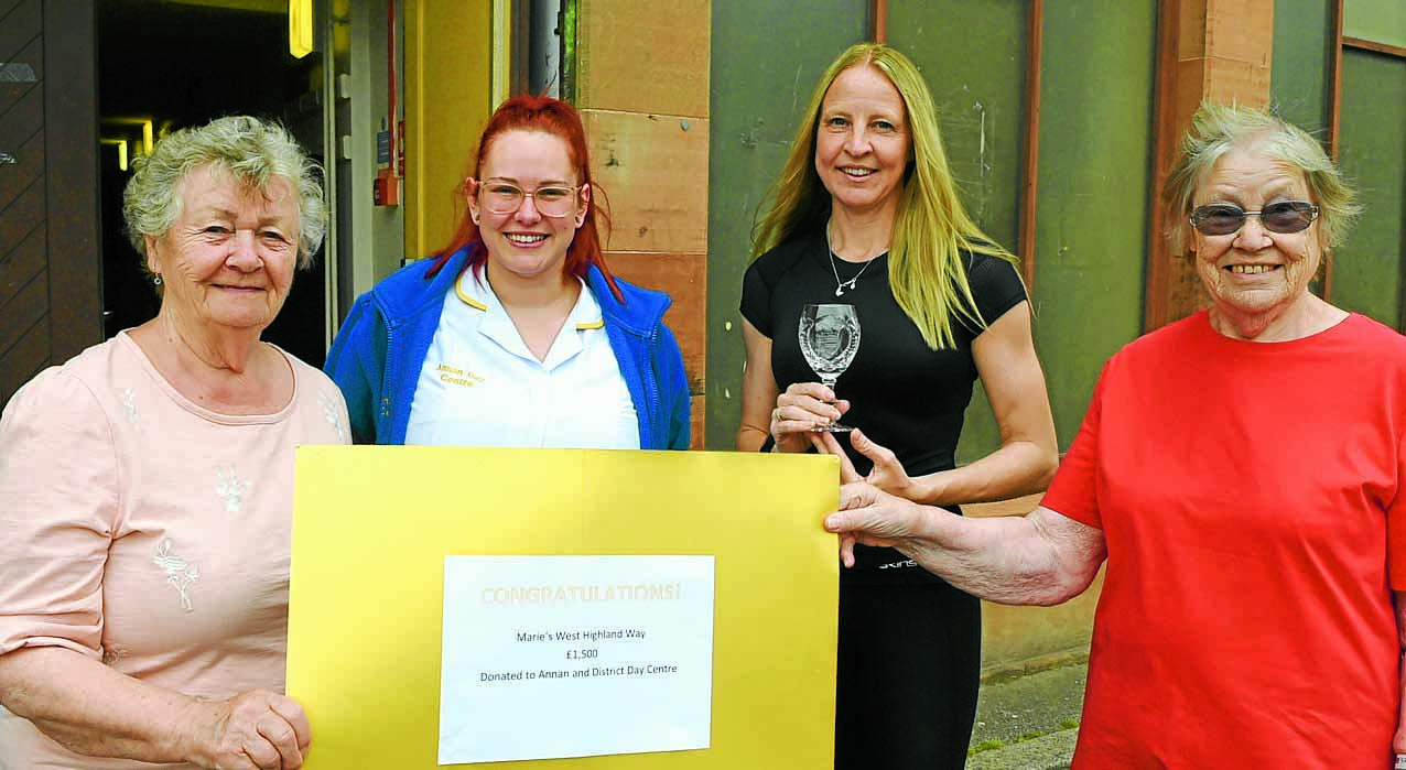 Race duo's epic run benefits good causes