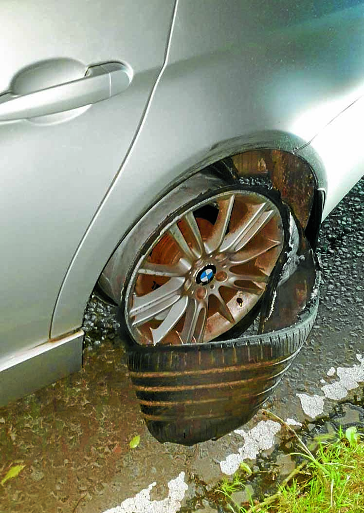 Tyre shocker