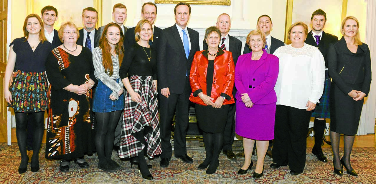 Special guests at No. 10