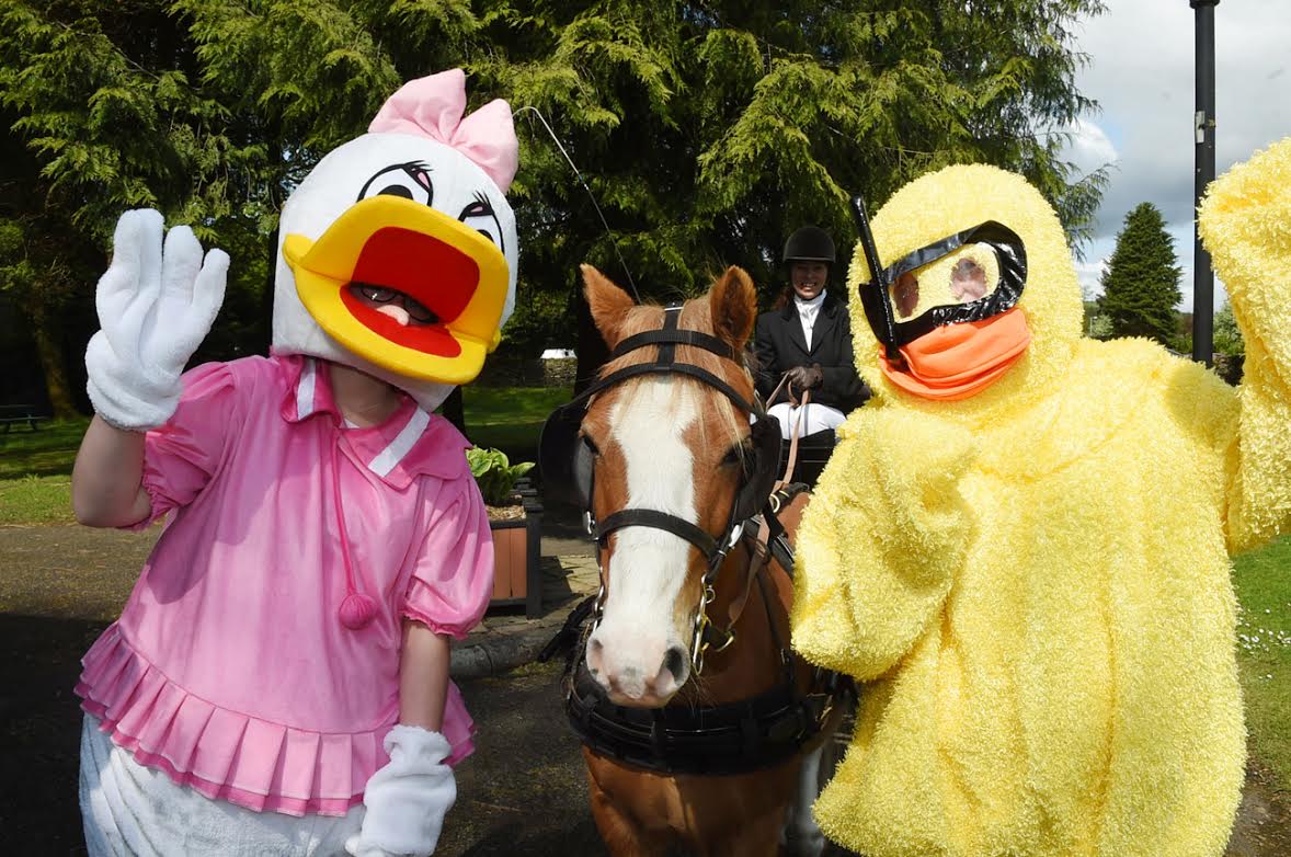Going quackers for duck race