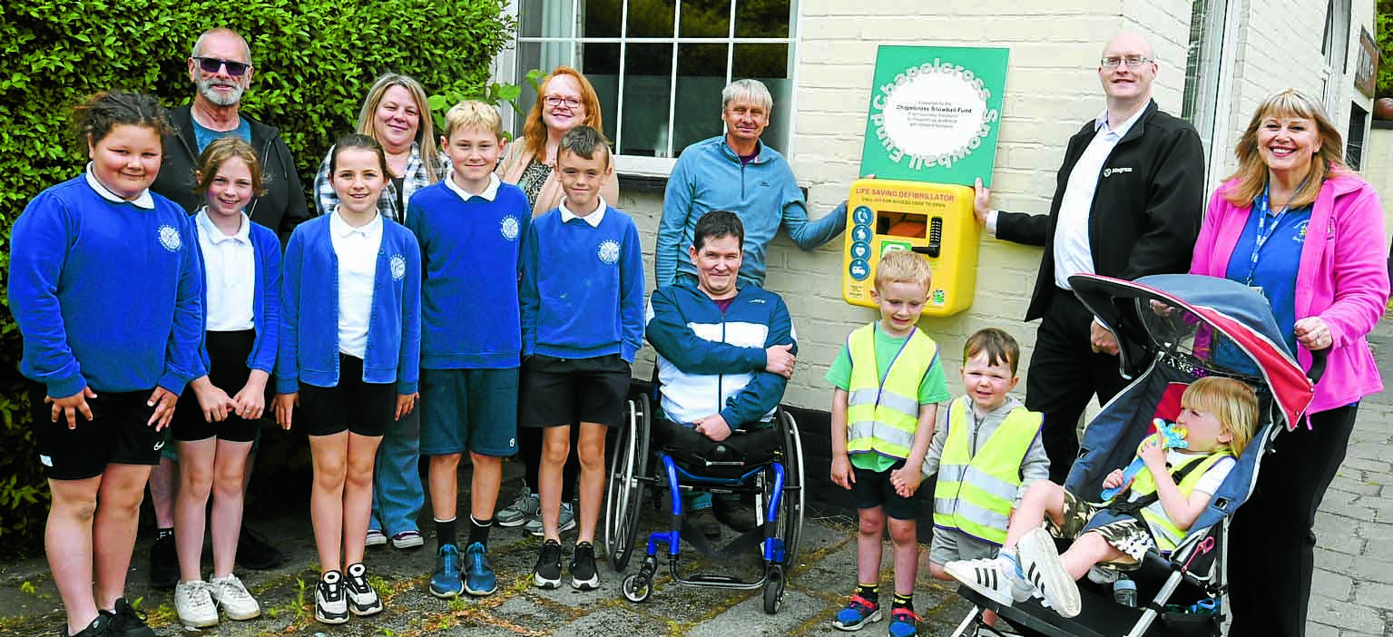 Eastriggs defibrillators all set