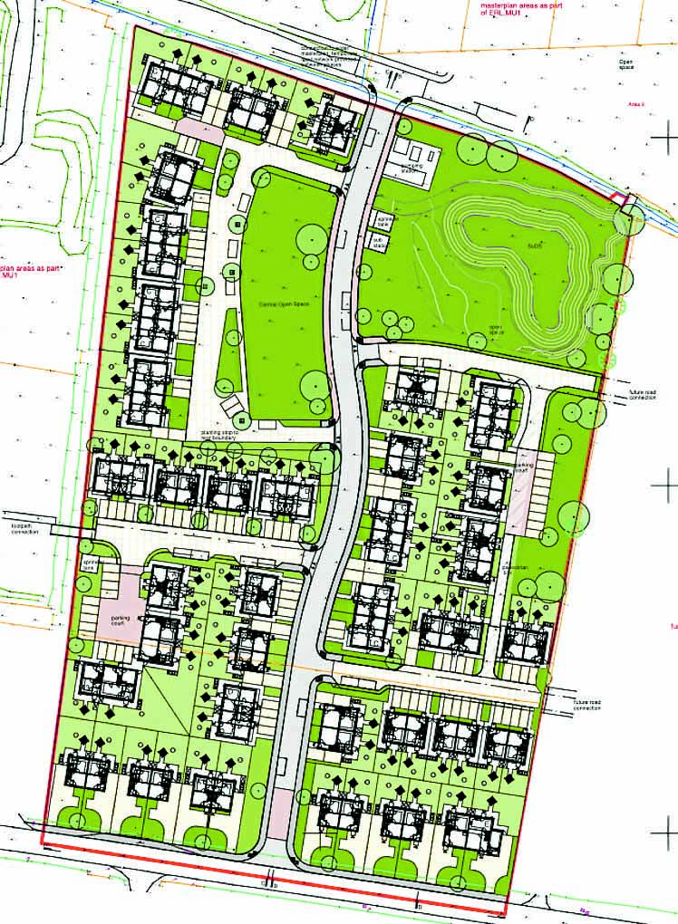 Village plans for over 70 new homes