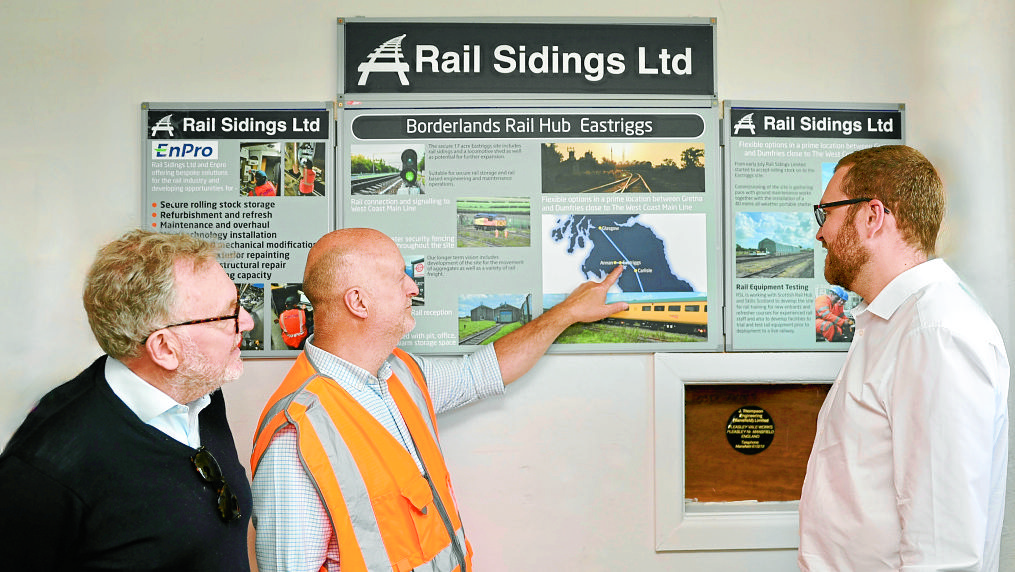Rail hub plan remains on track