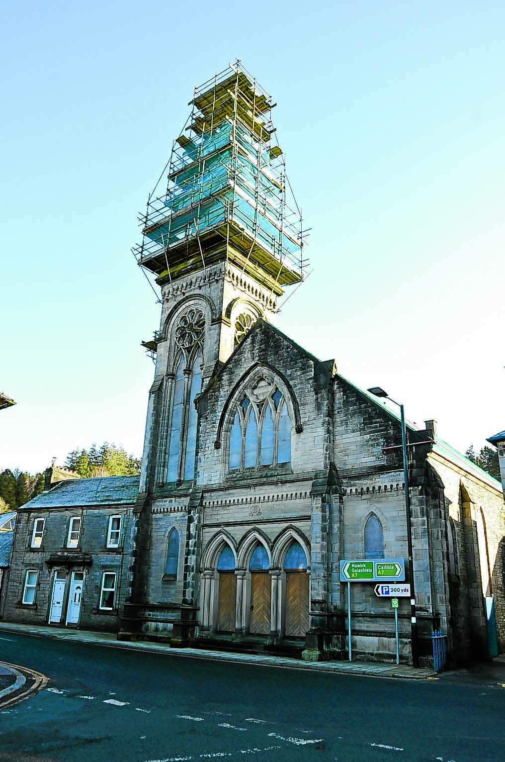 Spire removal plan for derelict church