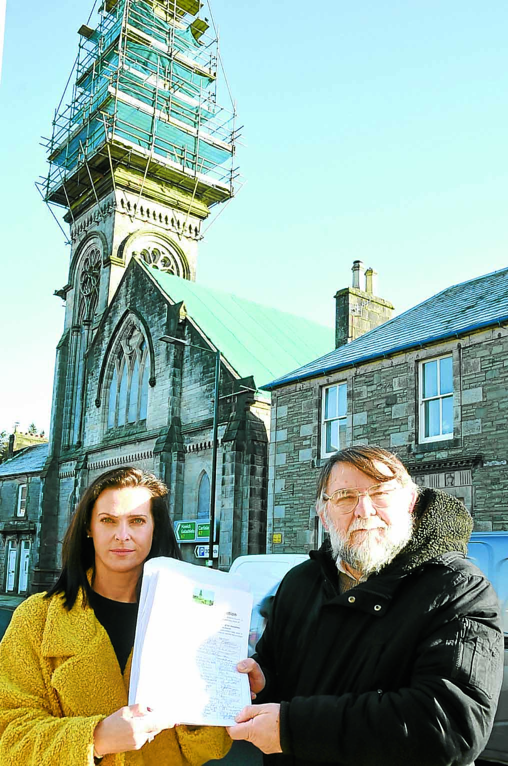 Petition calls for old church demolition