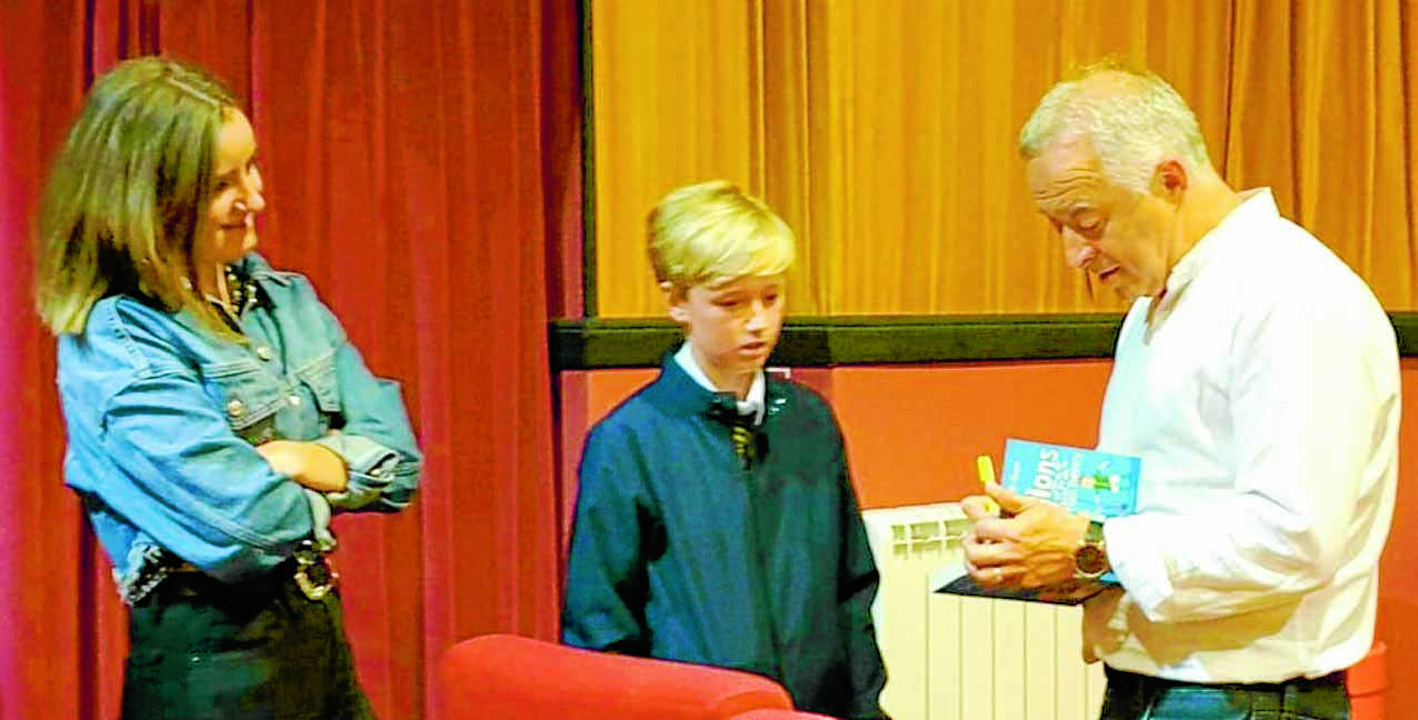 Top screenwriter stops off for film meet &amp; greet