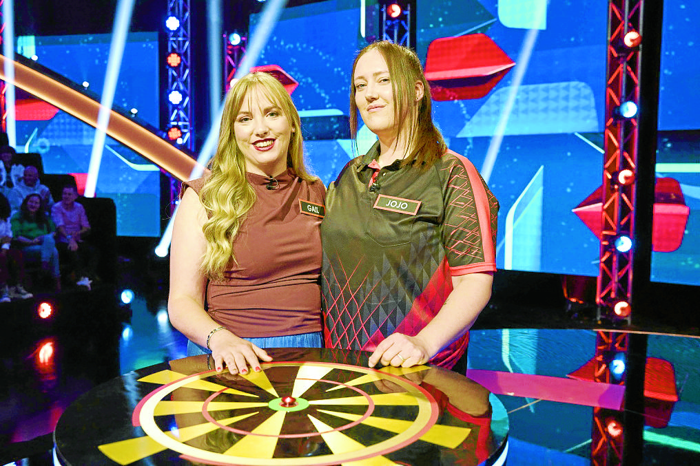 Darts show duo enjoyed their TV time