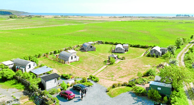 Award hat trick for campsites
