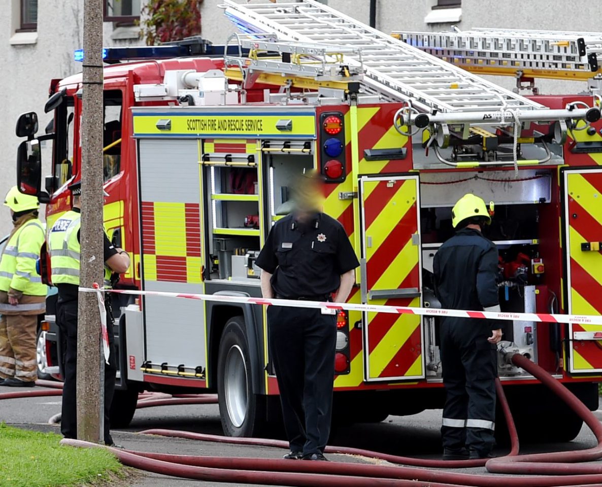 Police probe suspicious blaze