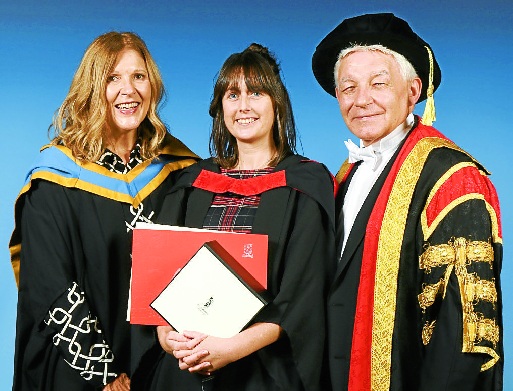 ‘Exceptional’ student pair hailed at graduation