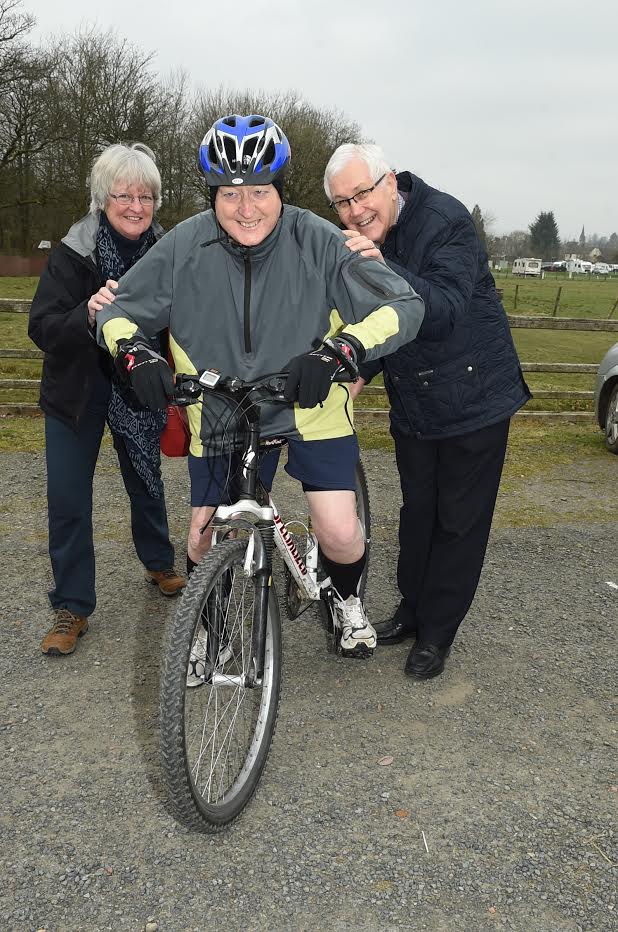 Jeff clocks up the miles for care home cause