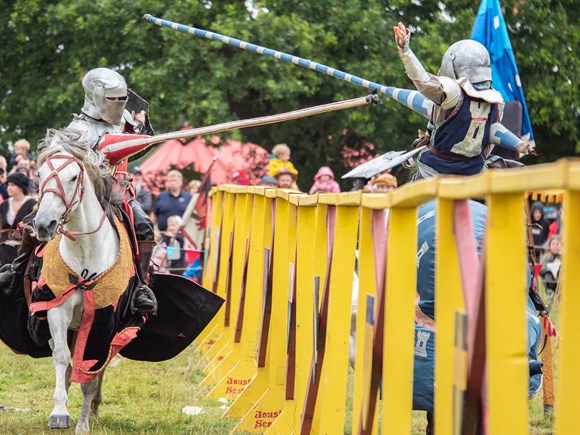 Castle prepares for knights return