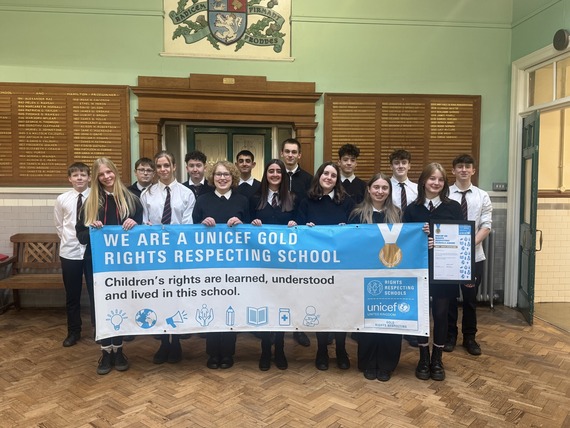 Academy Receives UNICEF UK Gold Award