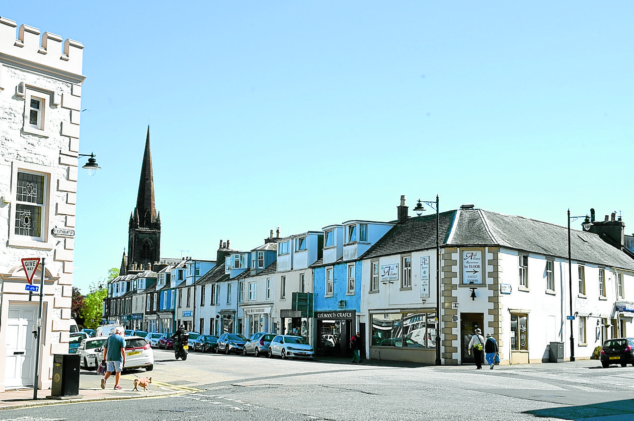 Kirkcudbright is still open for business