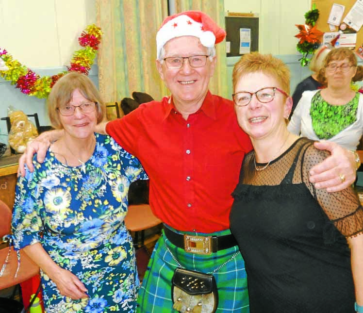 Dancers kick up their heels for Christmas