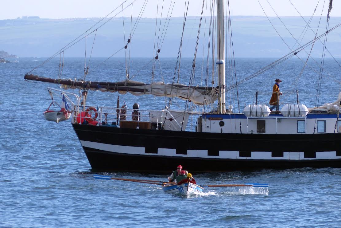 Smuggling drama for Dumfries tall ship