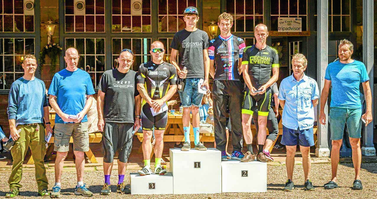 Cyclists brave the heat for tribute race