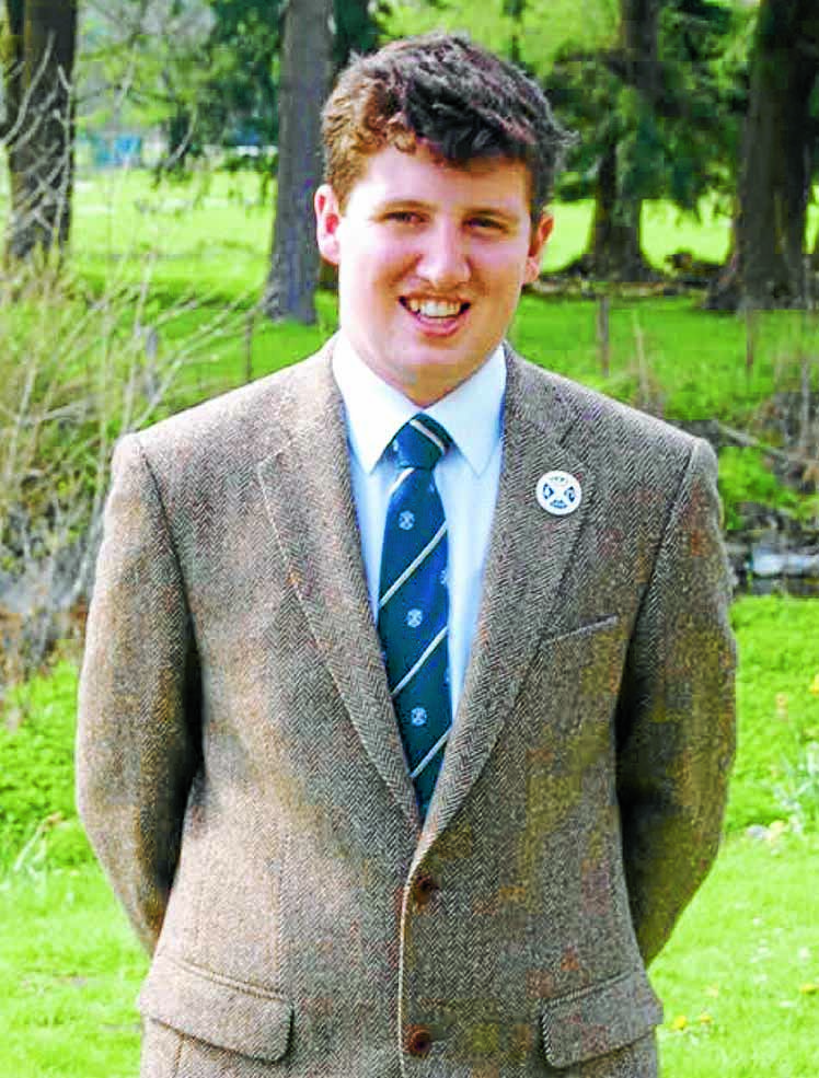 Stuart is Langholm Cornet