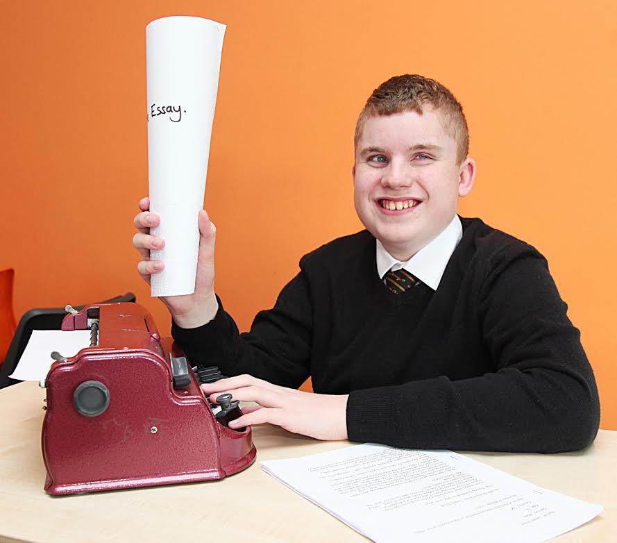 Braille writer Lewis wins $1000 essay competition