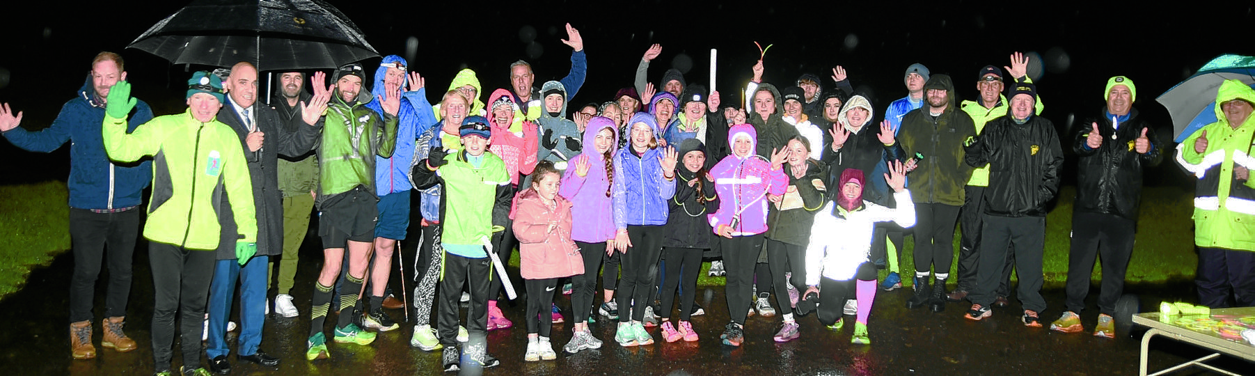 Annan lit up for Len