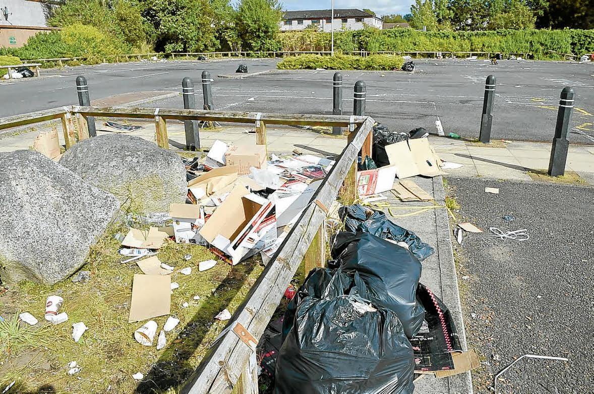 Security tightened after travellers leave debris