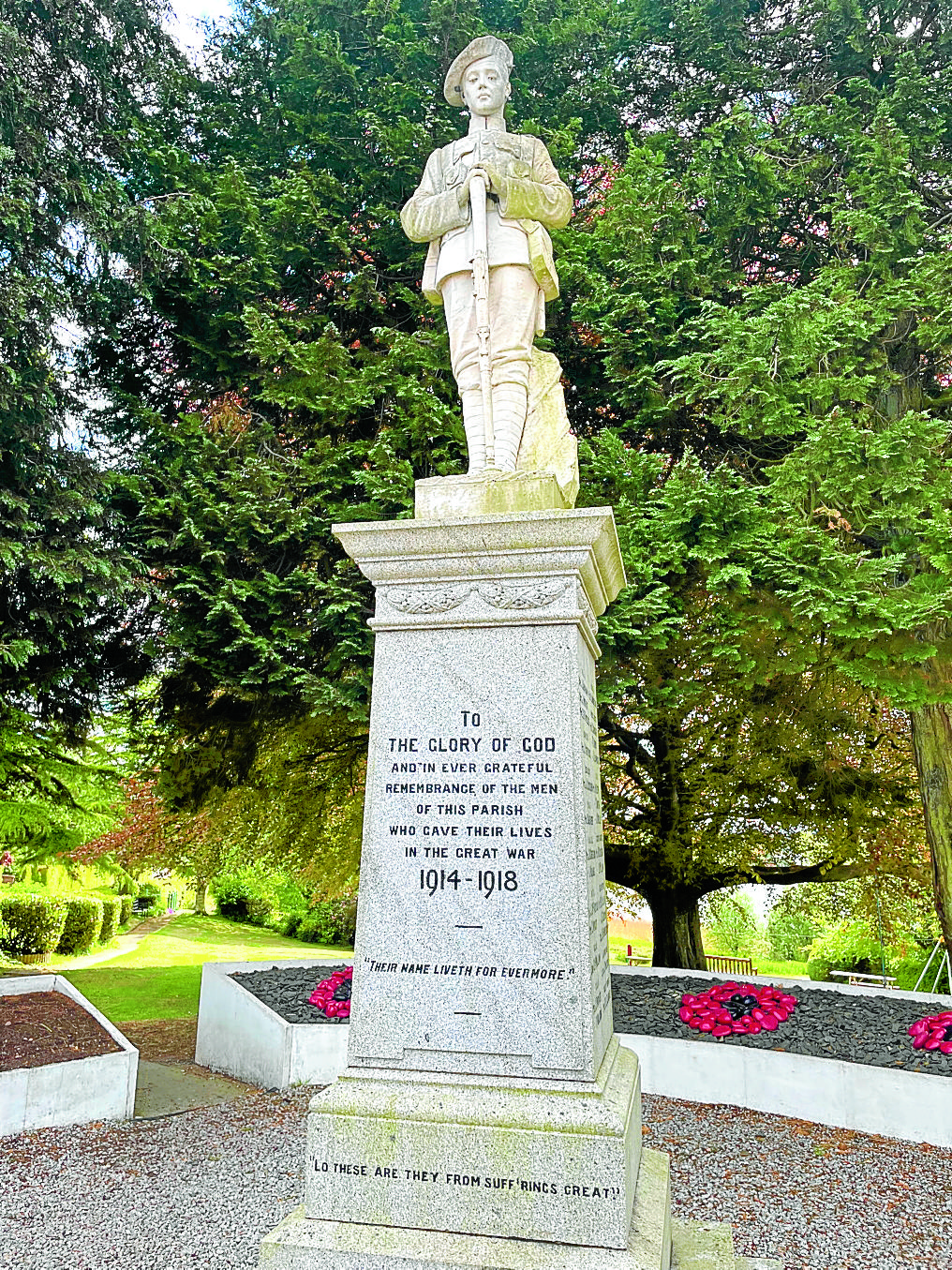 War memorial work goes on behind scenes