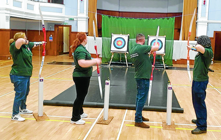 Bows at the ready